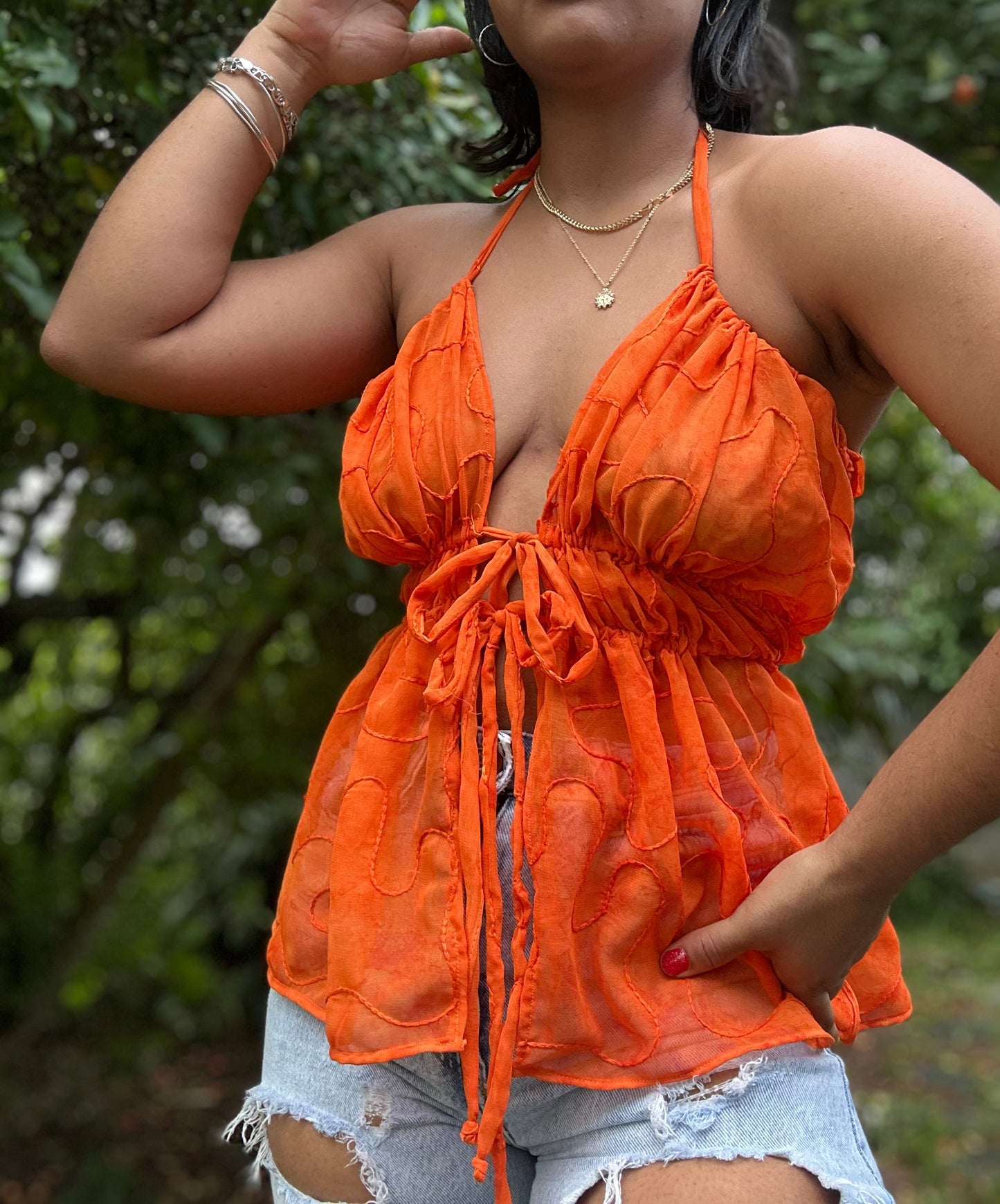 ZINA TOP (NARANJA)