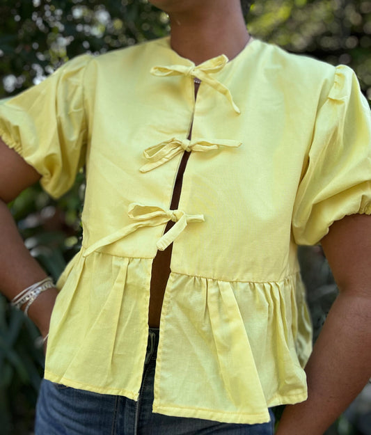RUFFLES LAZO